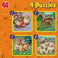 Tiermama (4 Puzzles)