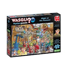 Puzzle Wasgij Mystery 24 Blight at the Museum, 1000 Teile, 68x49 cm, ab 12 Jahre