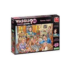Puzzle Wasgij Destiny 25 Games Night, 1000 Teile, 68x49 cm, ab 12 Jahren