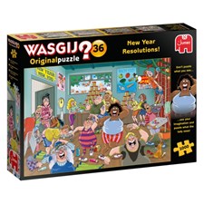 Puzzle Wasgij Original 36 Gute Vorsätze fürs neue Jahr 
