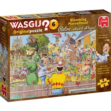 Wasgij Retro Original 6 Blühende Pracht, 1000 Teile, 68x49 cm, ab 12 Jahr