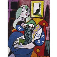 Lady with book