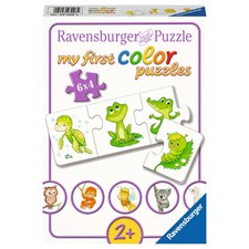 Mein 1. Farbpuzzle Tiere