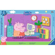 Peppa Pig am Computer
