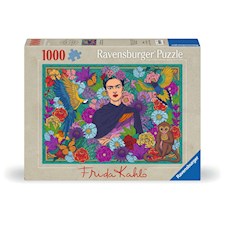 Frida Kahlo's Paradies: Papageien, Affen und Blüten