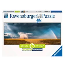 Mystisches Regenbogenwetter