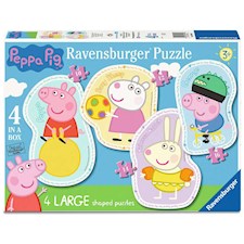 Peppa Pig  4 Shap.Puz.in a box