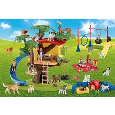 Farm World, Fröhliche Hunde,  (inkl. Original-Figur)