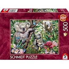 Süsse Koala-Familie