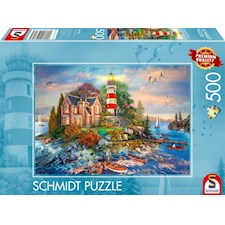 Leuchtturm am Felsen