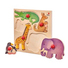 Puzzle Zoo 5 Teile 