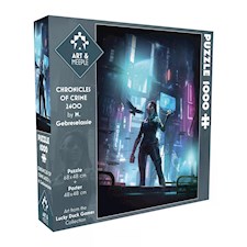 Art&Meeple Puzzle: Chronicles Of Crime 2400 1000 Teile