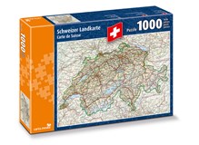 Schweizer Landkarte