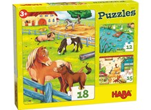 Puzzles Bauernhoftiere