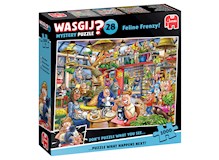 Puzzle Wasgij Mystery 28 Feline Frenzy