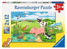 Tierkinder auf dem Land