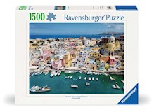 Buntes Procida Italien