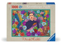 Frida Kahlo's Paradies: Papageien, Affen und Blüten