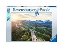 Chinesische Mauer im Sonnenlicht