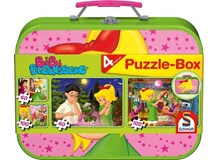 Set Blocksberg- Puzzle-Box - im Metallkoffer