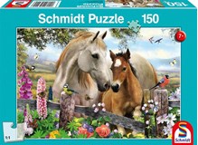 Stute und Fohlen