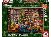 Disney Mickey & Minnie Trimming The Tree 1000 Teile