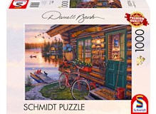 Seehütte mit Fahrrad