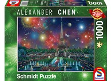Feuerwerk am Eiffelturm