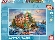 Leuchtturm am Felsen