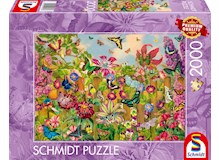 Wunderschöner Schmetterlingsgarten