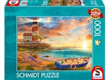 Sonnenuntergang in der Leuchtturm-Bucht