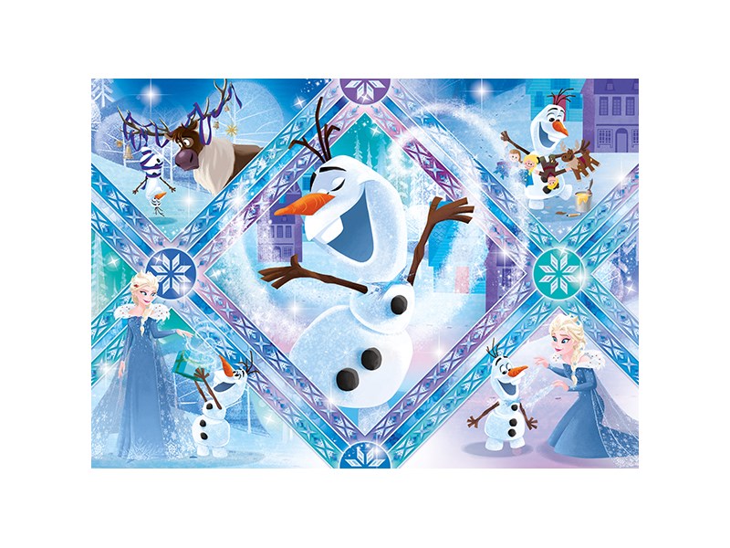 Zubehör für Clementoni Puzzle Maxi Frozen Olaf Anz. Teile: 24, Die ...