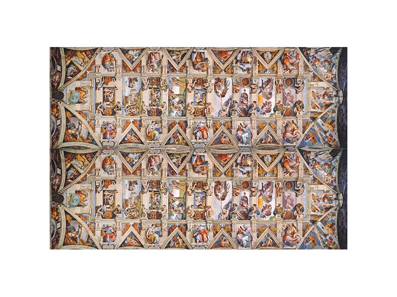 Clementoni Puzzle Michelangelo Volta cappella sistina Anz. Teile 1000