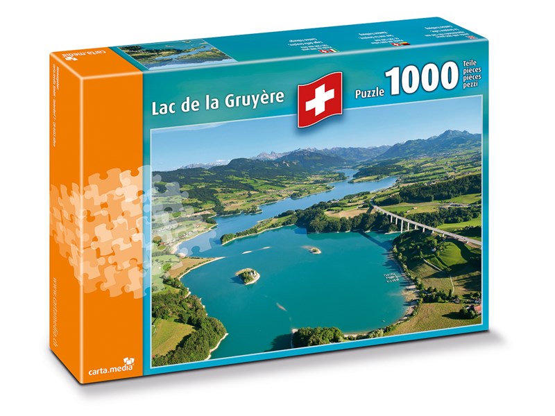 Zubehör für carta.media Puzzle Lac de la Gruyère Anz ...