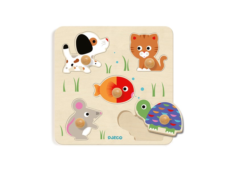 DJECO Puzzle Bulle &amp; Co Anz. Teile 5 PuzzleWelt.ch