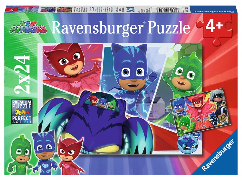 Ravensburger - Gioco Da Tavolo PJ Masks "La Notte Mascherata" - Gioco Di Memoria E Cooperazione Per Bambini 3+ Anni - 4