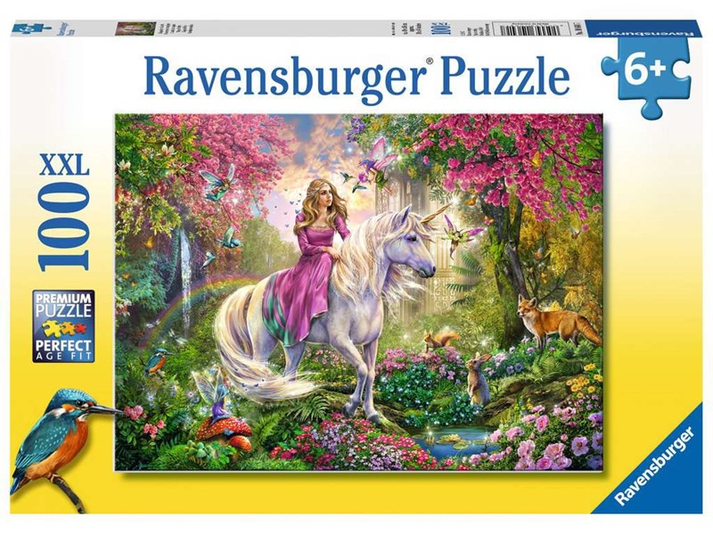 100 Puzzle Ausritt Magischer Teile: Ravensburger Anz.