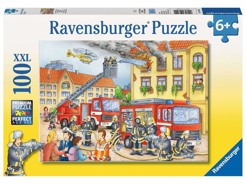 Ravensburger Puzzle Unsere Feuerwehr Anz. Teile: 100 | Puzzles