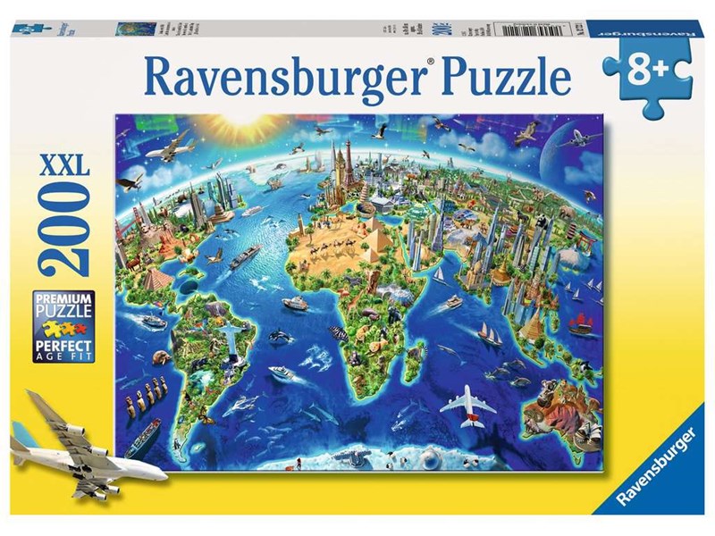 Ravensburger Puzzle AT World Landmarks Anz. Teile: 200
