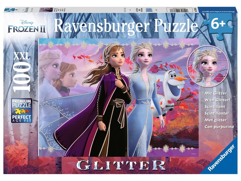 Ravensburger Puzzle Frozen, (Frozen) Teile: Schwestern Eiskönigin Die Anz. Starke 100