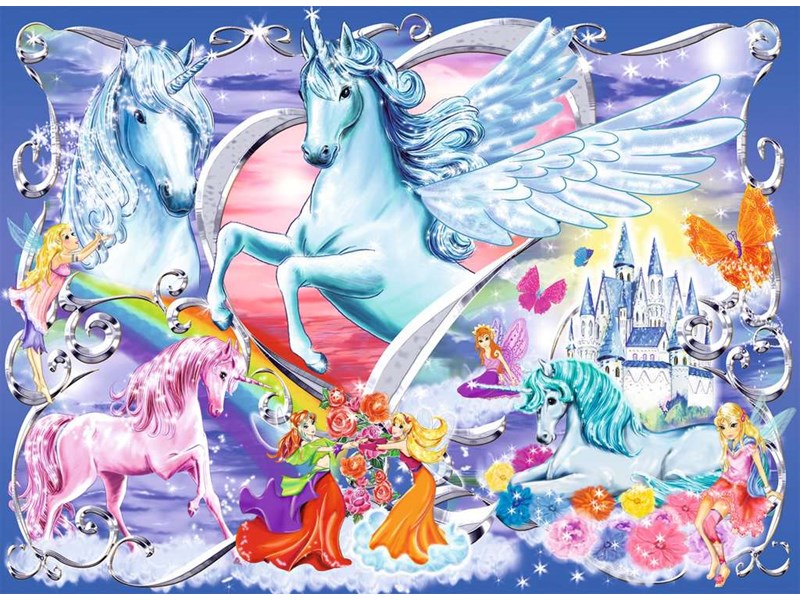 Ravensburger Kinderpuzzle - 13673 Magische Begeg…