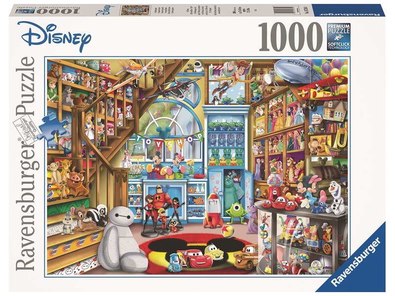 Clementoni Puzzle Panorama Disney Multiproperty 1000 Teile 
