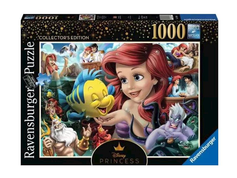 Meerjungfrau 1000, Teile: Ravensburger Anz. Arielle, Disney die Puzzle