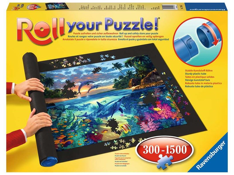 1000 Stück Puzzle Aufbewahrungsmatte Roll Up Puzzle Filz Spiel Mat Kinder 116*66 