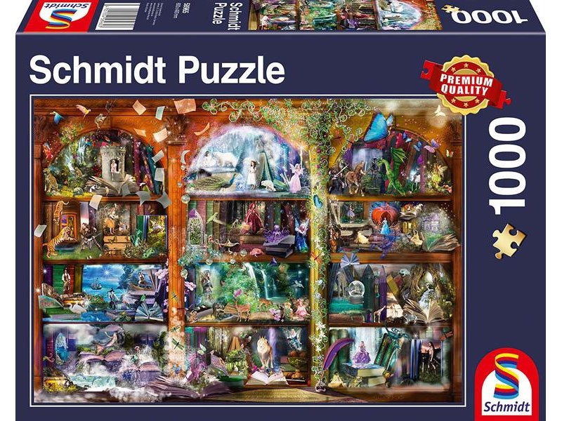 Schmidt  Spiele Puzzle 1000 Teile Märchen-Zauber 58965 